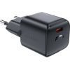 Зарядний пристрій Acefast USB-C 20W Gan A73 mini Fast Charger Black (6974316282648)