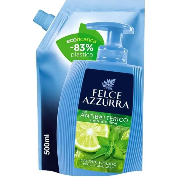Рідке мило Felce Azzurra Antibacterial Mint & Lime 500 мл (8001280062124)