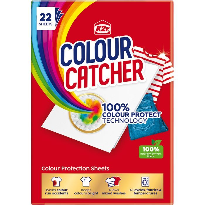 Салфетки для стирки K2r Colour Catcher цветопоглащающие 10 шт. (9000101528824/9000101015980)