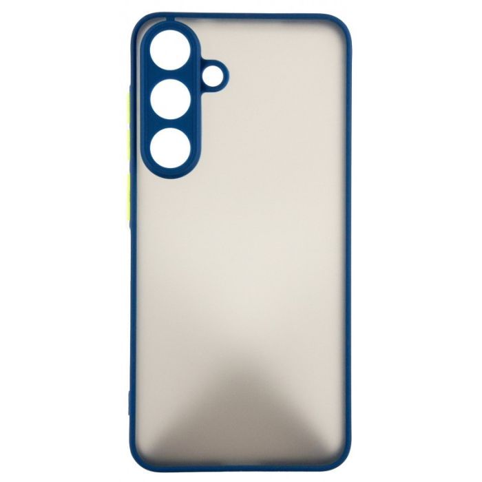 Чехол для мобильного телефона Dengos Matte Samsung Galaxy S25 Plus (Blue) (DG-TPU-MATT-163)
