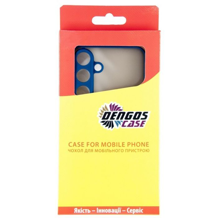 Чехол для мобильного телефона Dengos Matte Samsung Galaxy S25 Plus (Blue) (DG-TPU-MATT-163) изображение 3