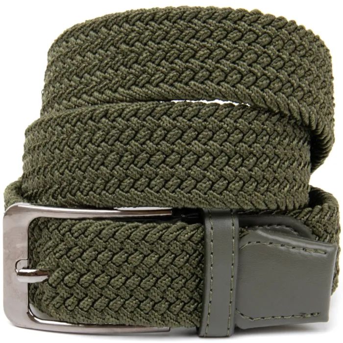 Ремінь Vintage Текстильний чоловічий Синій (20524) зображення 4