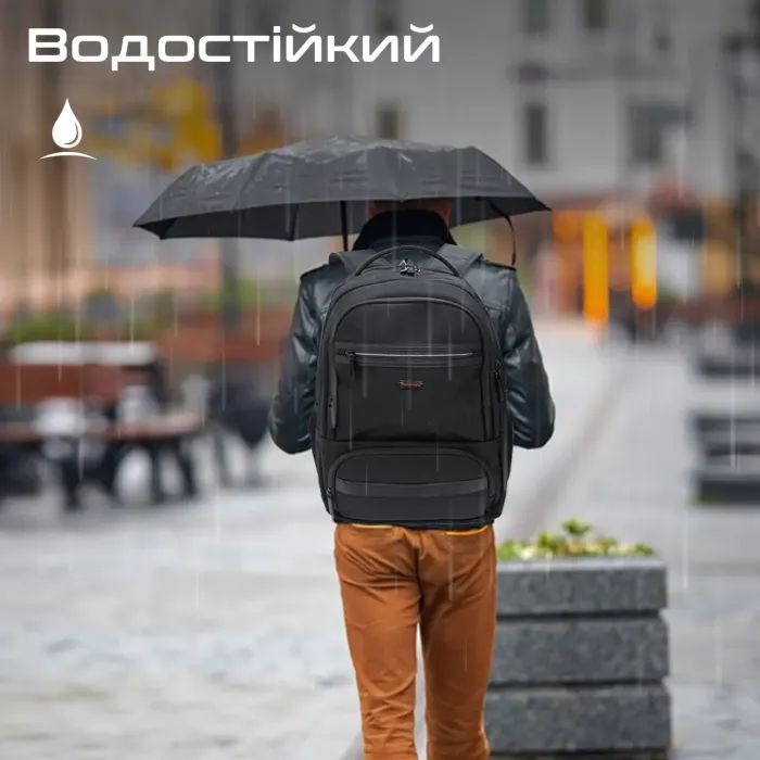 Рюкзак для ноутбука Promate 15.6" ElitePack-Go Black (elitepack-go) изображение 7