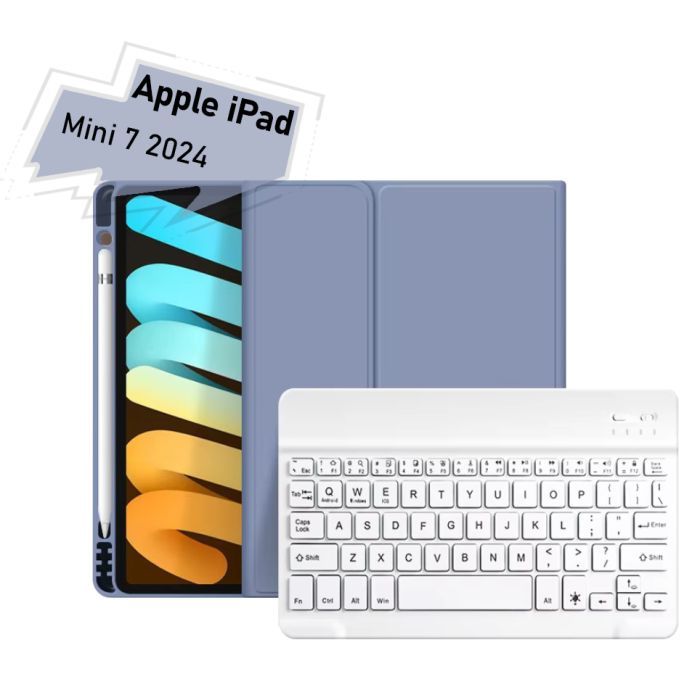 Чехол для планшета BeCover with keyboard Apple iPad Mini 7 2024 Black (712992)