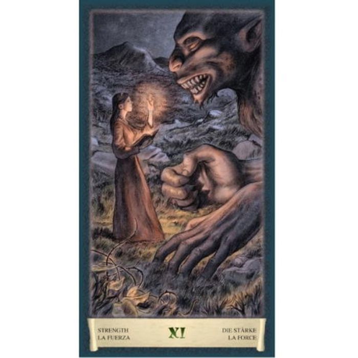 Карты игральные Scarabeo Таро Черный Гримуар (Dark Grimoire Tarot) (EX163MU) изображение 5