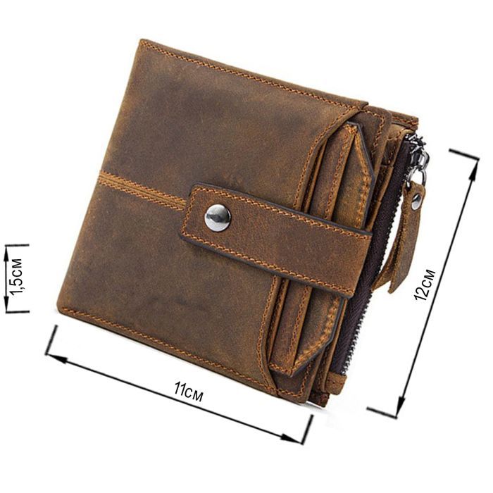 Кошелек Vintage Коричневый (14689) изображение 3