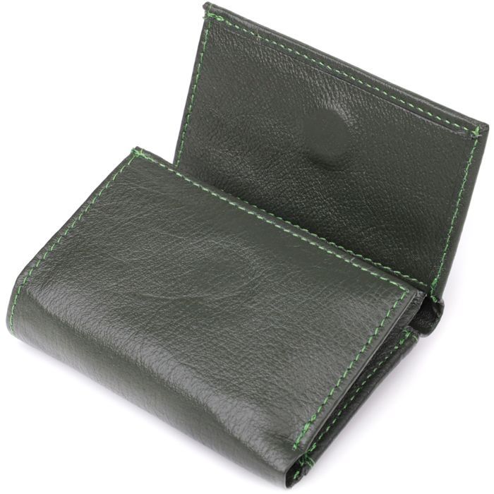 Кошелек ST Leather Из натуральной кожи Зеленый (23083) изображение 5