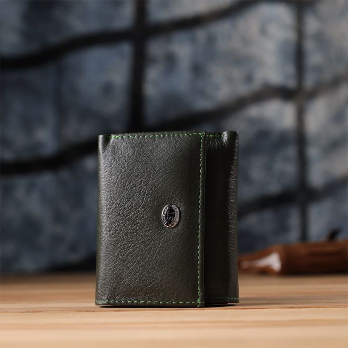 Кошелек ST Leather Из натуральной кожи Зеленый (23083) изображение 9