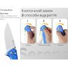 Нож Sencut Serene, Blue Aluminum, Satin (S21022B-4) изображение 9