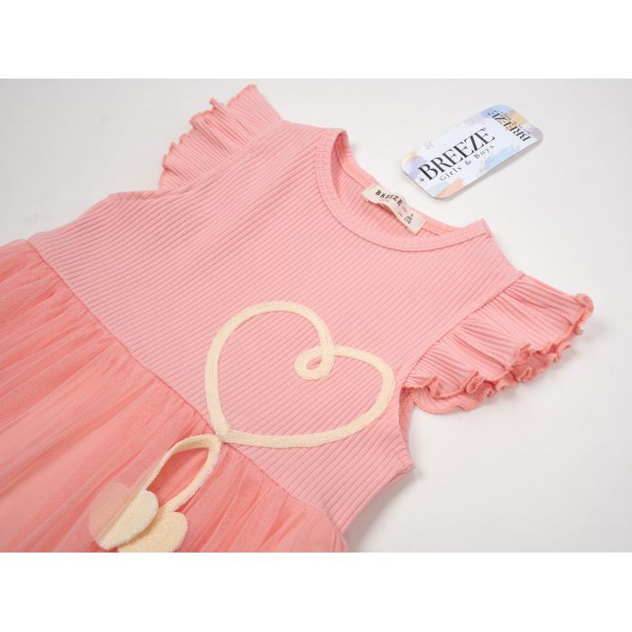 Плаття дитяче Breeze з фатиновою спідницею (21744-128G-peach) зображення 3