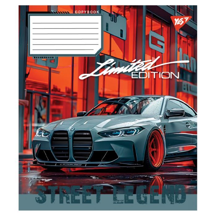 Зошит Yes Sreet legend А5 24 аркушів лінія (767908) зображення 2