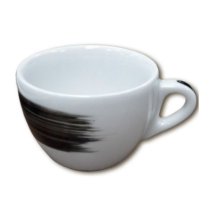 Чашка Ancap серія Verona "Millecolori" 180 мл Black (38445)