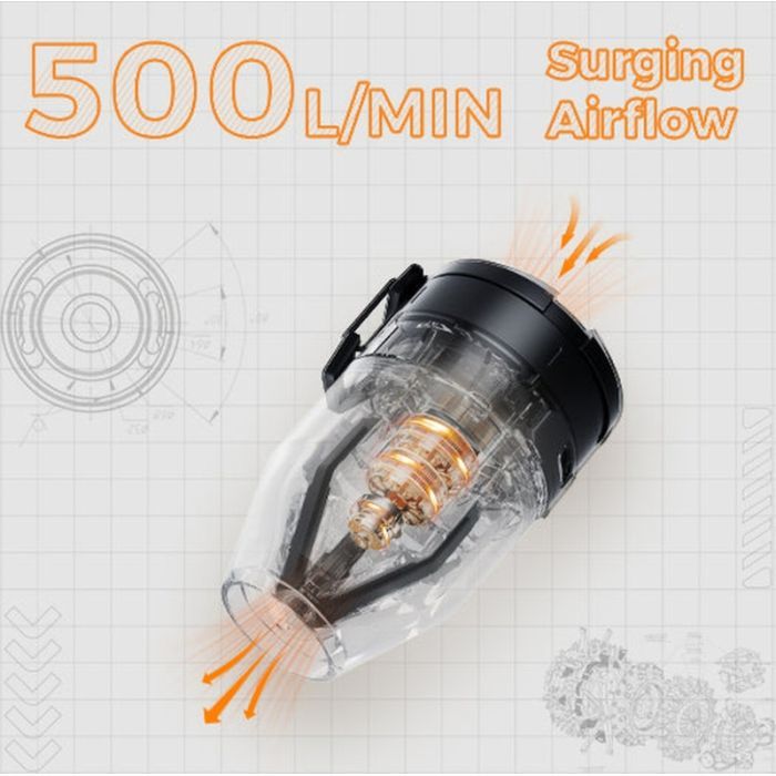 Фонарь Flextail Max Pump 3 з функцією насосу чорний (MP3G650-BK-i) изображение 9