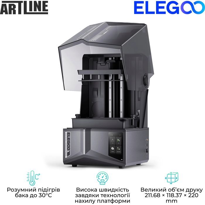 3D-принтер ELEGOO Saturn 4 Ultra 16K зображення 4
