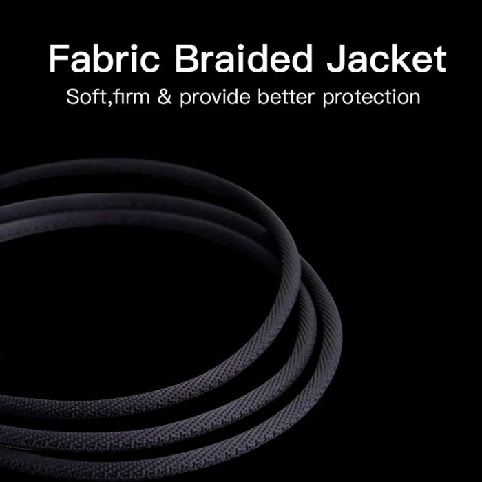 Кабель мультимедийный 3.5mm M to 3.5mm F 1.0m black Vention (BHBBF) изображение 6