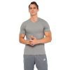 Футболка Kappa T-shirt Mezza Manica Scollo V K1311 GrigioUnito сірий L (8052394814000)