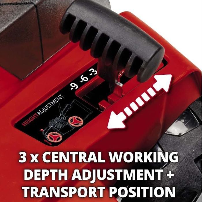 Аэратор Einhell скарификатор GE-SA 36/35 Li - Solo 36V, 35см, ножи 16шт (без АКБ и ЗУ) (3420685) изображение 11