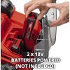 Аэратор Einhell скарификатор GE-SA 36/35 Li - Solo 36V, 35см, ножи 16шт (без АКБ и ЗУ) (3420685) изображение 8