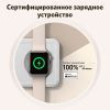 Зарядний пристрій Anker MagGo Wireless Charging Station 15W 3-in-1 Pad White (B25M1321) зображення 9