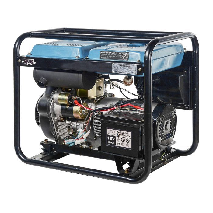 Генератор Konner&Sohnen дизельный KS 8100HDE-1/3 ATSR (EURO V), 230/400В, 5.5/6.0kW, ATS, 117кг (KS8100HDE-1/3ATSR) изображение 3