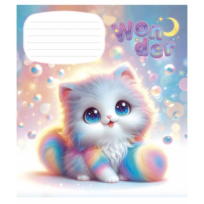 Тетрадь Школярик Wonderful 12 листов линия (012-3414L) изображение 5