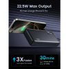 Батарея універсальна Ugreen 20000mAh 22,5W PD, 2хUSB-A, 2xUSB-C Black (PB312) (25683) зображення 4