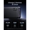 Батарея універсальна Ugreen 20000mAh 22,5W PD, 2хUSB-A, 2xUSB-C Black (PB312) (25683) зображення 5