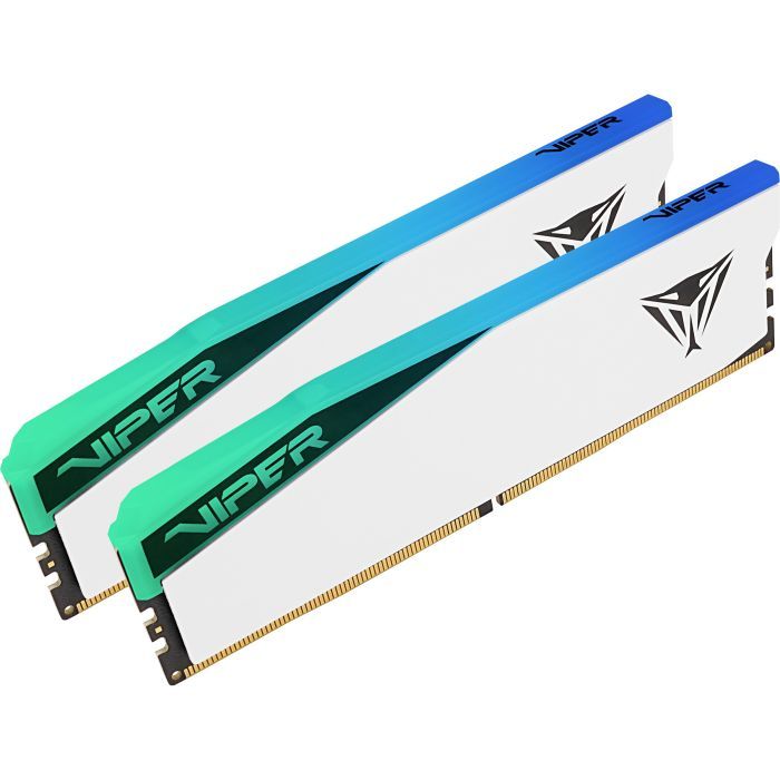 Модуль пам'яті для комп'ютера DDR5 32GB (2x16GB) 6400 MHz Viper Elite 5 RGB Patriot (PVER532G64C32KW) зображення 2