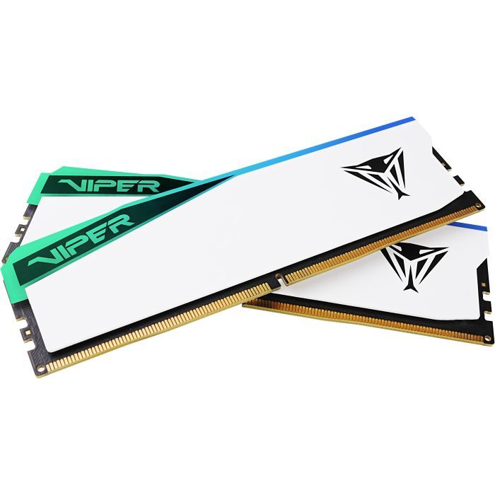 Модуль пам'яті для комп'ютера DDR5 32GB (2x16GB) 6400 MHz Viper Elite 5 RGB Patriot (PVER532G64C32KW) зображення 4