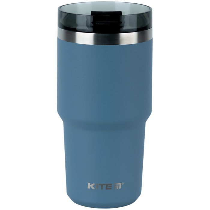 Термокружка Kite 600 мл сіра (K24-1206-3)