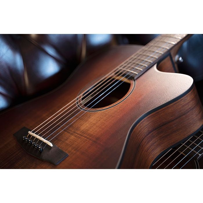 Гитара электроакустическая Cort Core-OC Blackwood (Open Pore Light Burst) изображение 8