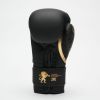 Боксерські рукавички Leone GN059D Black/Gold 12 унцій (GN059D_Bl/Gold_12oz) зображення 4