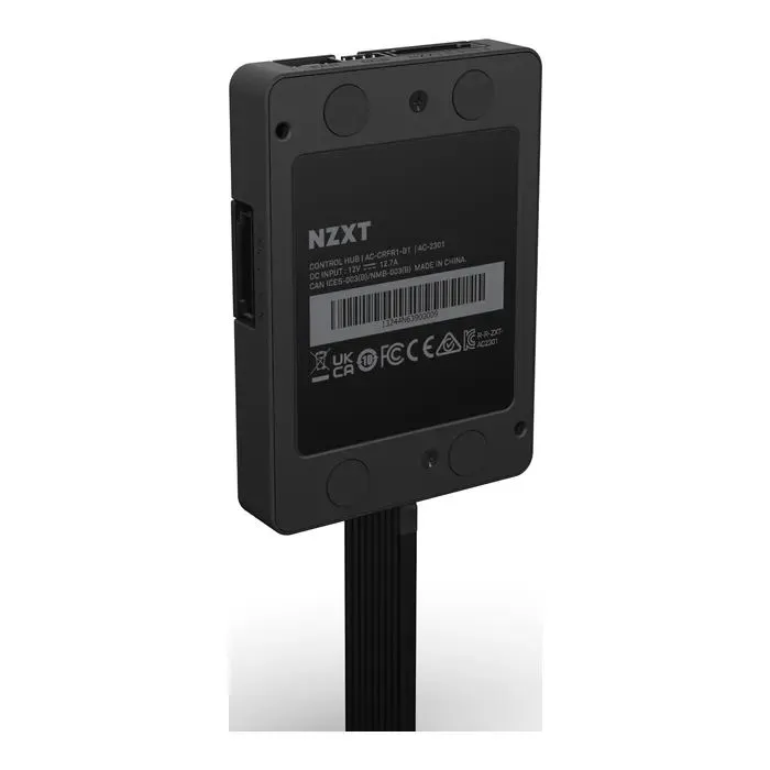 Контроллер вентилятора NZXT Control Hub Digital RGB Lighting and Fan Speed Controller (AC-CRFR1-B1) изображение 2