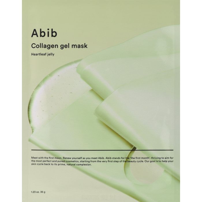 Маска для обличчя Abib Collagen Gel Mask Heartleaf Jelly 35 г (8809864752313)