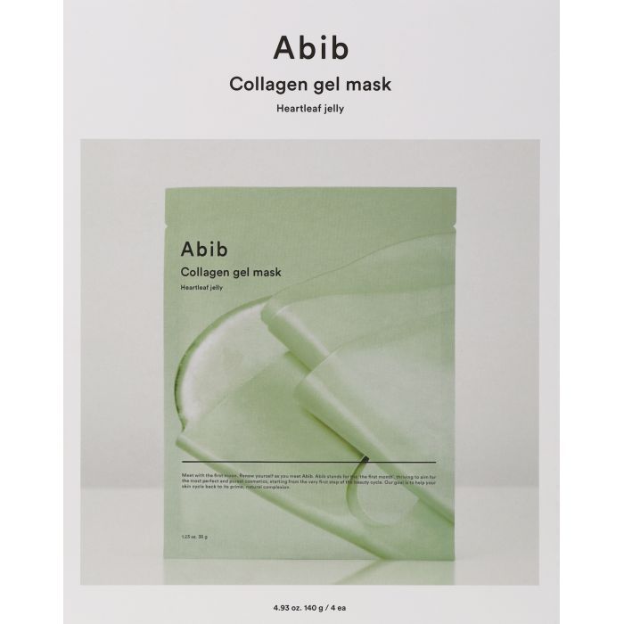 Маска для обличчя Abib Collagen Gel Mask Heartleaf Jelly 35 г (8809864752313) зображення 2