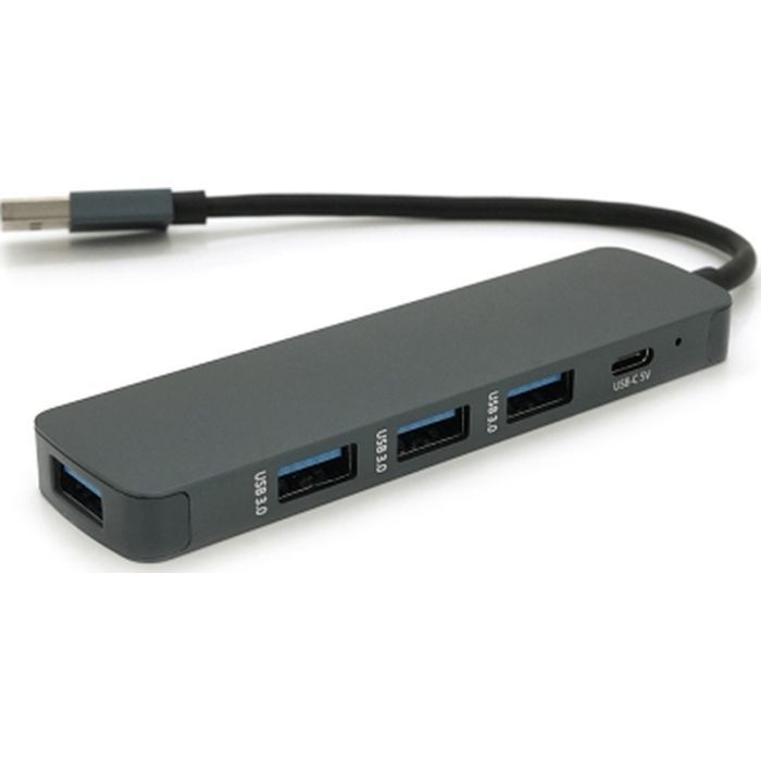 Концентратор Voltronic USB 3.0 to 4xUSB 0.2m aluminum (YT-3H4/2TB) изображение 3