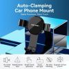 Універсальний автотримач Vention 4.7-7.2" Car Phone Mount With Duckbill Clip Black (KCGB0) зображення 3