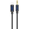 Кабель мультимедійний Lightning to 3.5mm M 1.0m silicone black BOROFONE (6941991114397) зображення 2