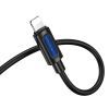 Кабель мультимедійний Lightning to 3.5mm M 1.0m silicone black BOROFONE (6941991114397) зображення 4