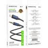 Кабель мультимедійний Lightning to 3.5mm M 1.0m silicone black BOROFONE (6941991114397) зображення 5