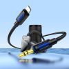 Кабель мультимедійний Lightning to 3.5mm M 1.0m silicone black BOROFONE (6941991114397) зображення 6