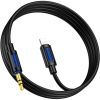Кабель мультимедійний Lightning to 3.5mm M 1.0m silicone black BOROFONE (6941991114397)