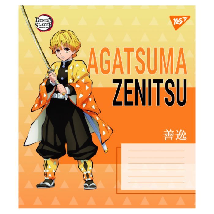 Тетрадь Yes Demon slayer Heroes А5 36 листов клетка (767695) изображение 4