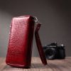 Гаманець ST Leather З лакованої натуральної шкіри Червоний (22692) зображення 11