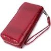Гаманець ST Leather З лакованої натуральної шкіри Червоний (22692) зображення 2