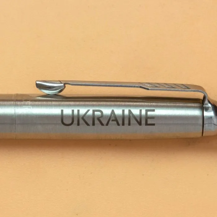 Ручка шариковая Parker JOTTER 17 UKRAINE SS CT BP Україна + Карта (16132_T205b) изображение 3