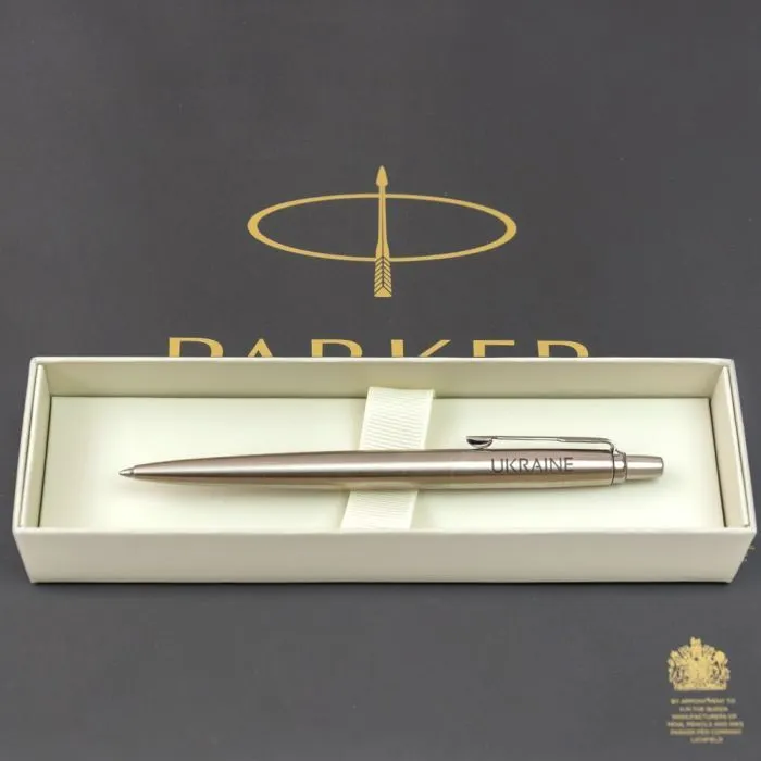 Ручка шариковая Parker JOTTER 17 UKRAINE SS CT BP Україна + Карта (16132_T205b) изображение 7