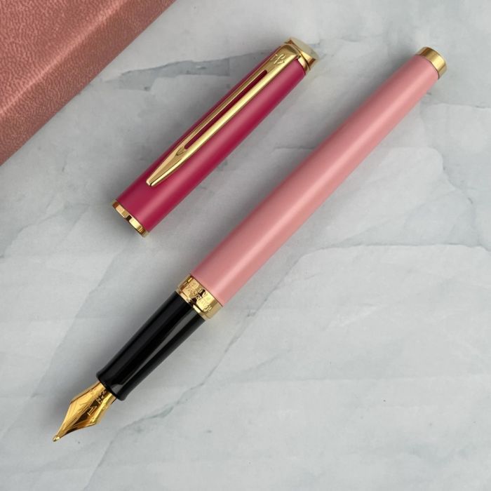 Ручка пір'яна Waterman HEMISPHERE Colour Blocking Pink GT  FP F (12 581) зображення 6