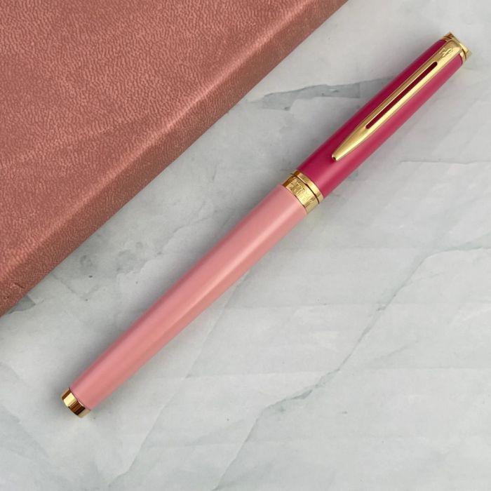 Ручка пір'яна Waterman HEMISPHERE Colour Blocking Pink GT  FP F (12 581) зображення 7