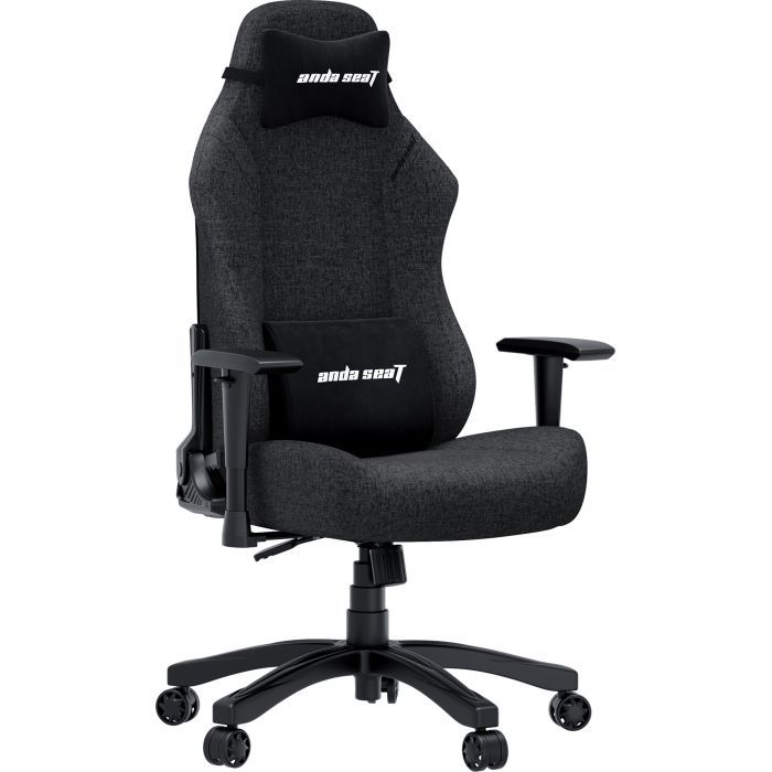 Кресло игровое Anda Seat Luna fabric Size L Dark Grey (AD18-44-GB-F)